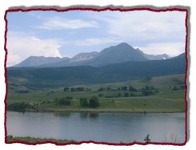 Gore Range and Green Mountain Reservoir