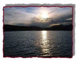Sunset on Green Mountain Reservoir