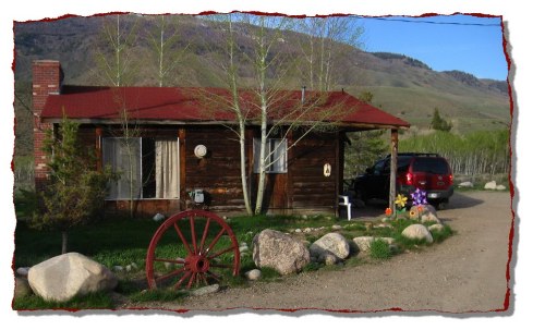 Cabin A in early spring.
