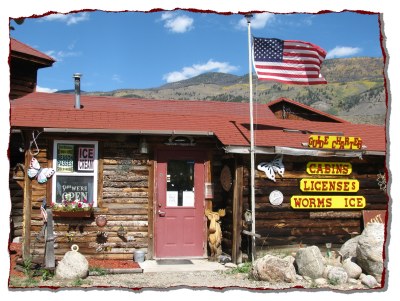 Office for check-in/Store at Melody Lodge Cabins.  Welcome!